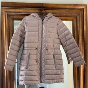 Kenneth Cole Light Brown Puffer Jacket